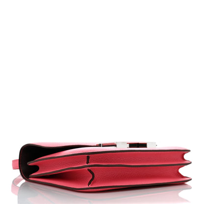 Hermes Evercolor Verso Constance 18 Rose Azalee Prune 3 of 8
