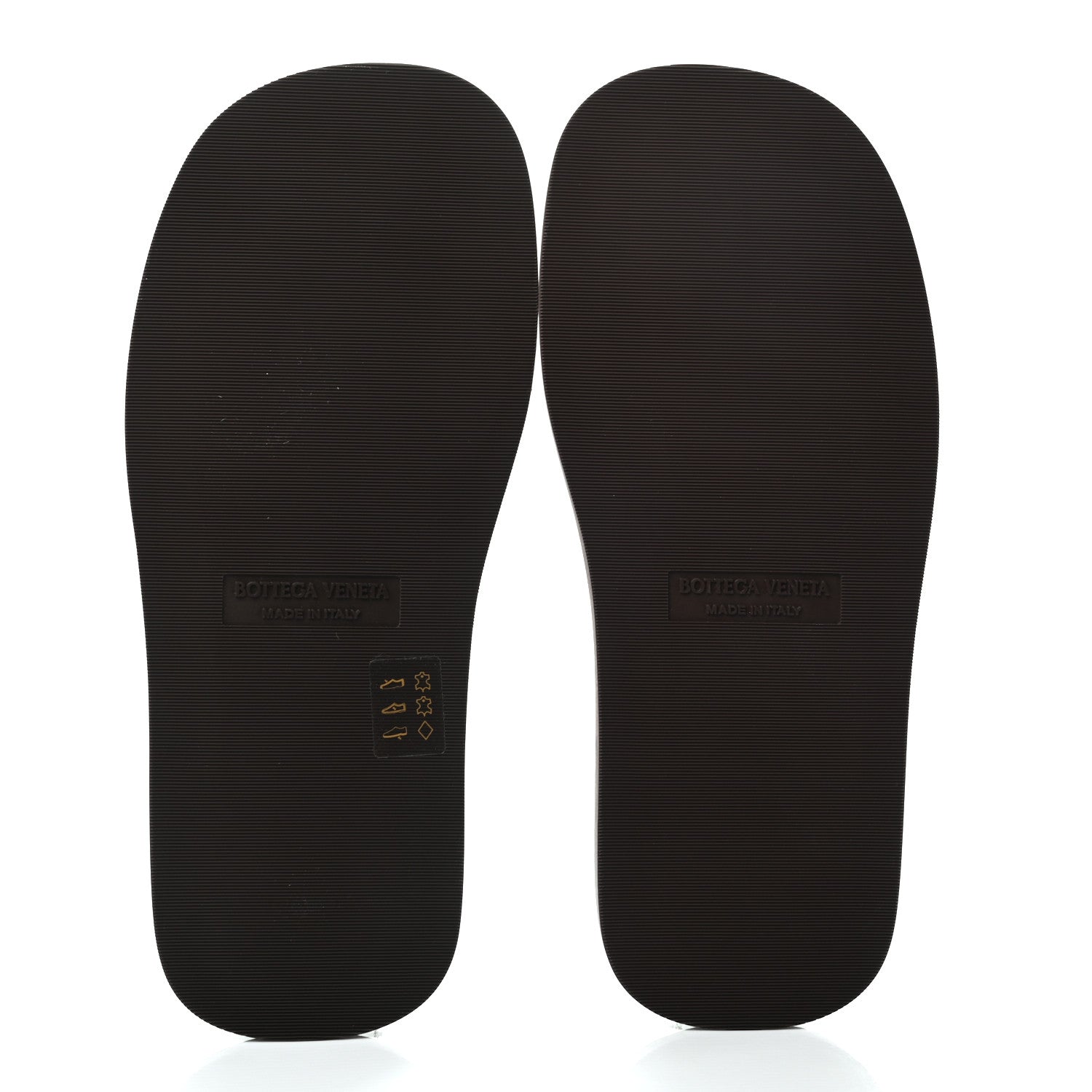 Bottega Veneta Calfskin Mens The Band Flat Sandals 42 Sea Salt 5 of 7