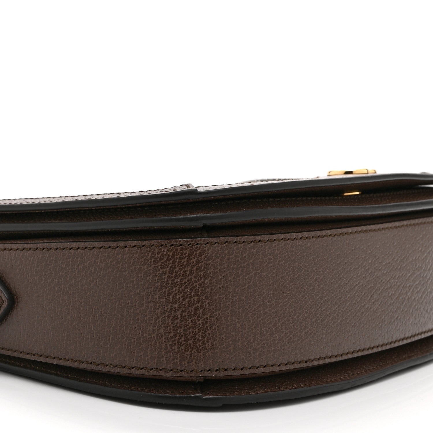 Gucci GG Supreme Monogram Web Small Ophidia Flap Messenger Bag Brown 10 of 11