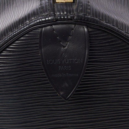 Louis Vuitton Epi Keepall 45 Black 8 of 9