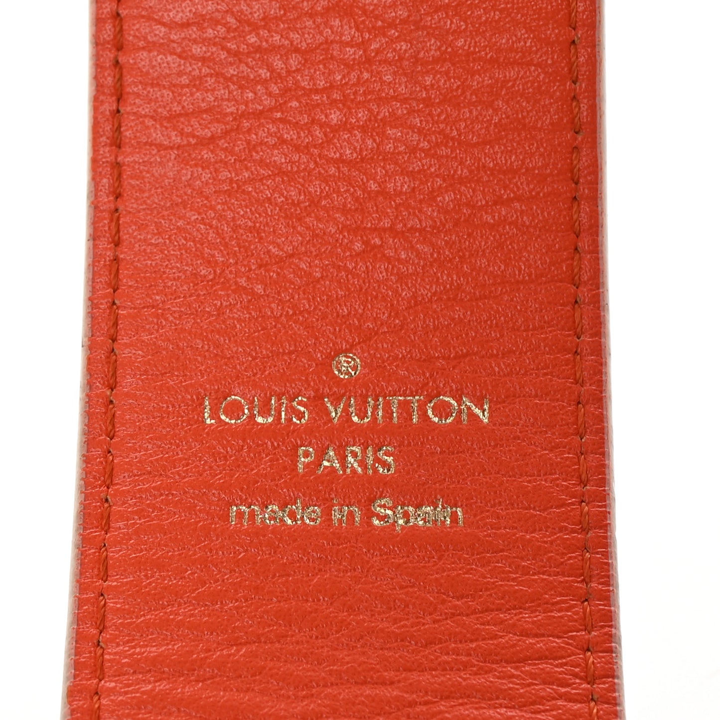 Monogram Bandouliere Shoulder Strap Orange