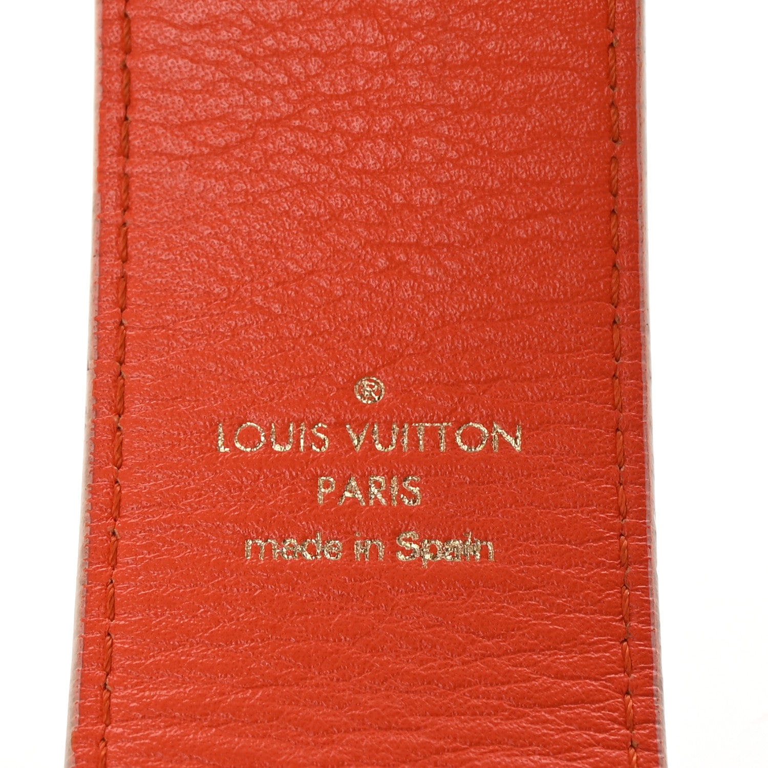 Louis Vuitton Monogram Bandouliere Shoulder Strap Orange 3 of 4