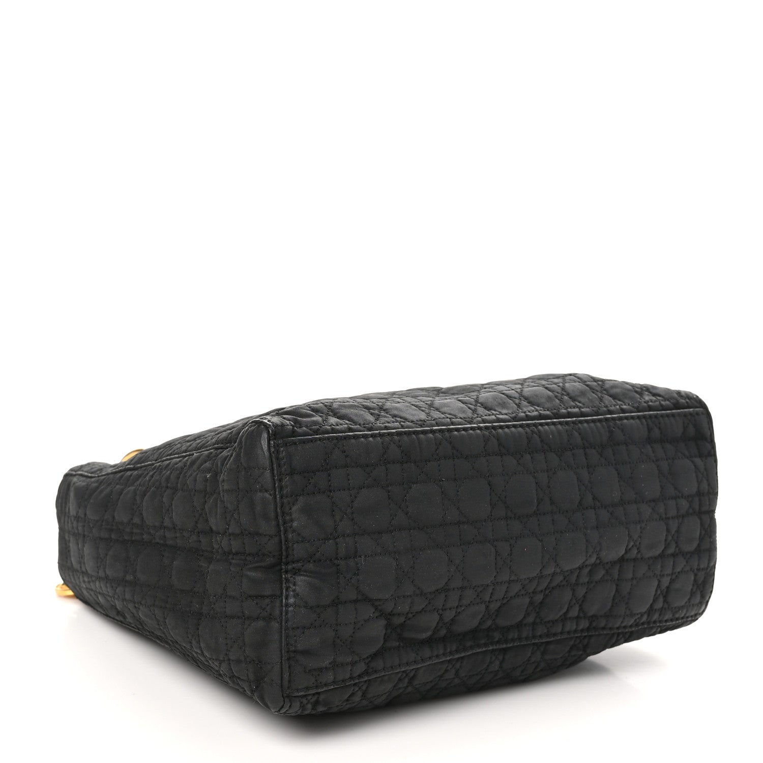 Christian Dior Nylon Cannage Medium Lady Dior Black 4 of 12