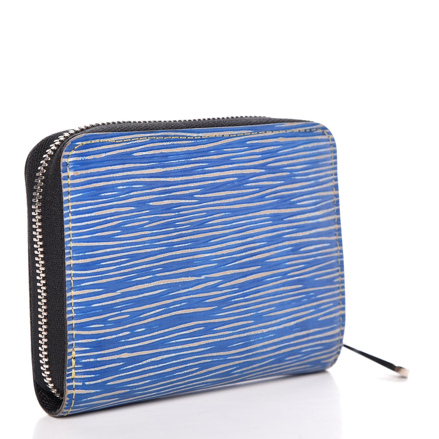 Epi Zippy Coin Purse Denim Light