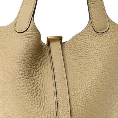 Hermes Taurillon Clemence Picotin Lock 18 PM Trench 8 of 10
