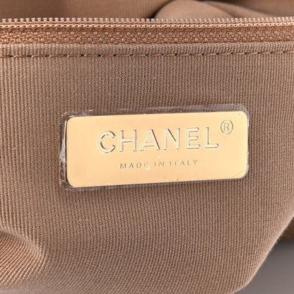 Chanel Lambskin Quilted Large Chanel 19 Flap Dark Beige 6 of 10