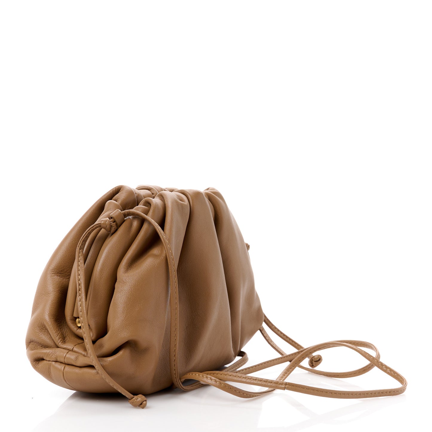 Butter Calfskin The Mini Pouch Cammello