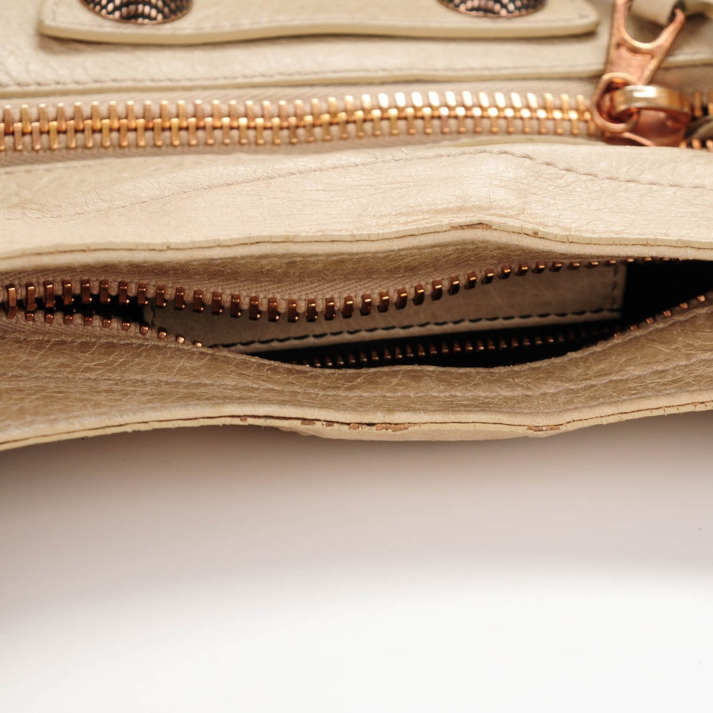 Agneau Giant 21 Rose Gold Hardware Part Time Praline