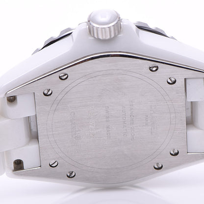 Chanel Stainless Steel Ceramic 38mm J12 Automatic Watch White 5 of 6