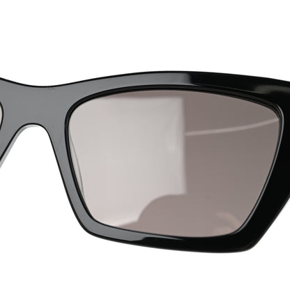 Saint Laurent Acetate Mica Cat Eye Sunglasses SL 276 Black 8 of 9