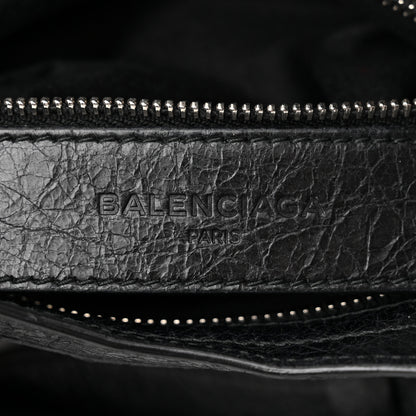Balenciaga Agneau Classic Silver Hardware Mini City Black 6 of 10