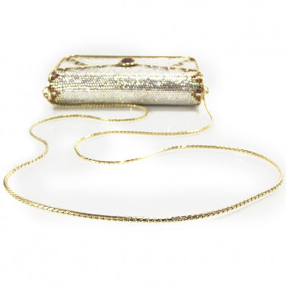 Judith Leiber Swarovski Crystal Envelope Minaudiere Clutch 4 of 7