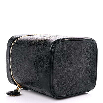 Chanel Caviar Vanity Cosmetic Case Black 4 of 16