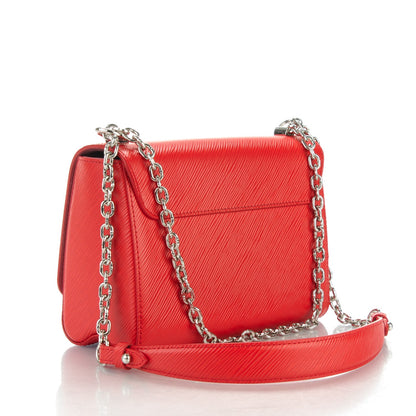 Louis Vuitton Epi Twist Shoulder Bag MM Coquelicot 3 of 7