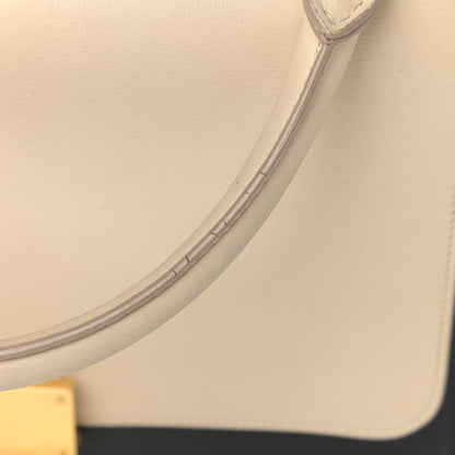Celine Smooth Calfskin Suede Small Tri-Color Trapeze White 18 of 18