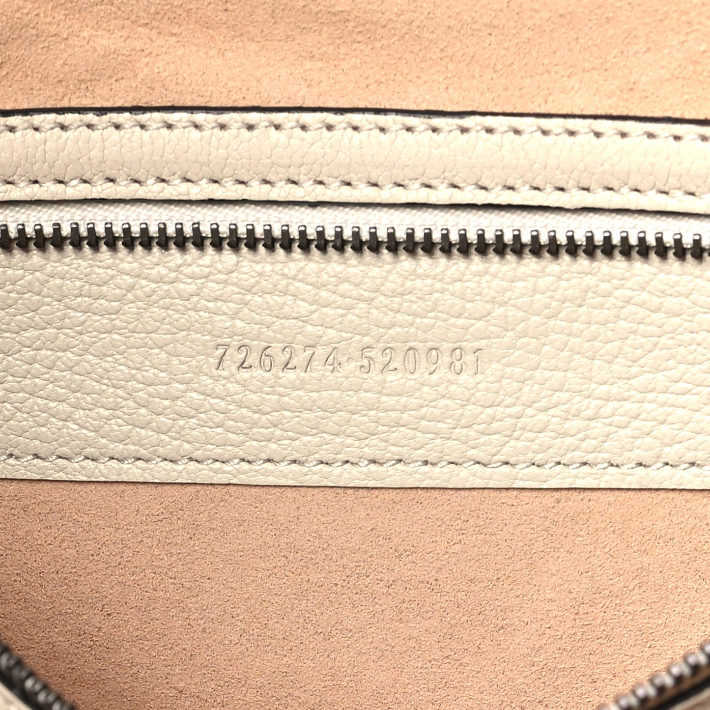 Goatskin Medium Aphrodite Shoulder Bag Mystic White