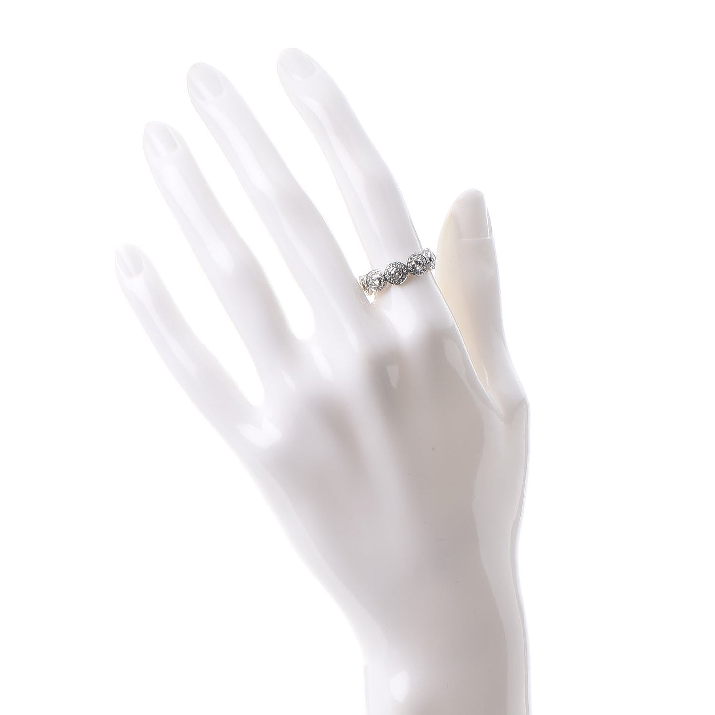 Platinum Diamond Circlet Ring 53.1 6.5