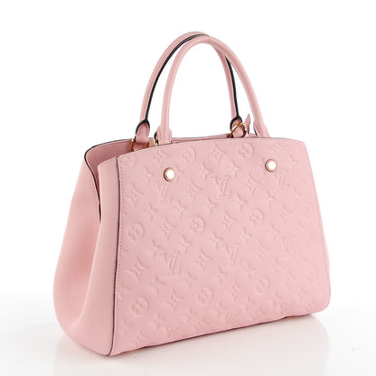 Louis Vuitton Empreinte Montaigne MM Rose Ballerine 3 of 8