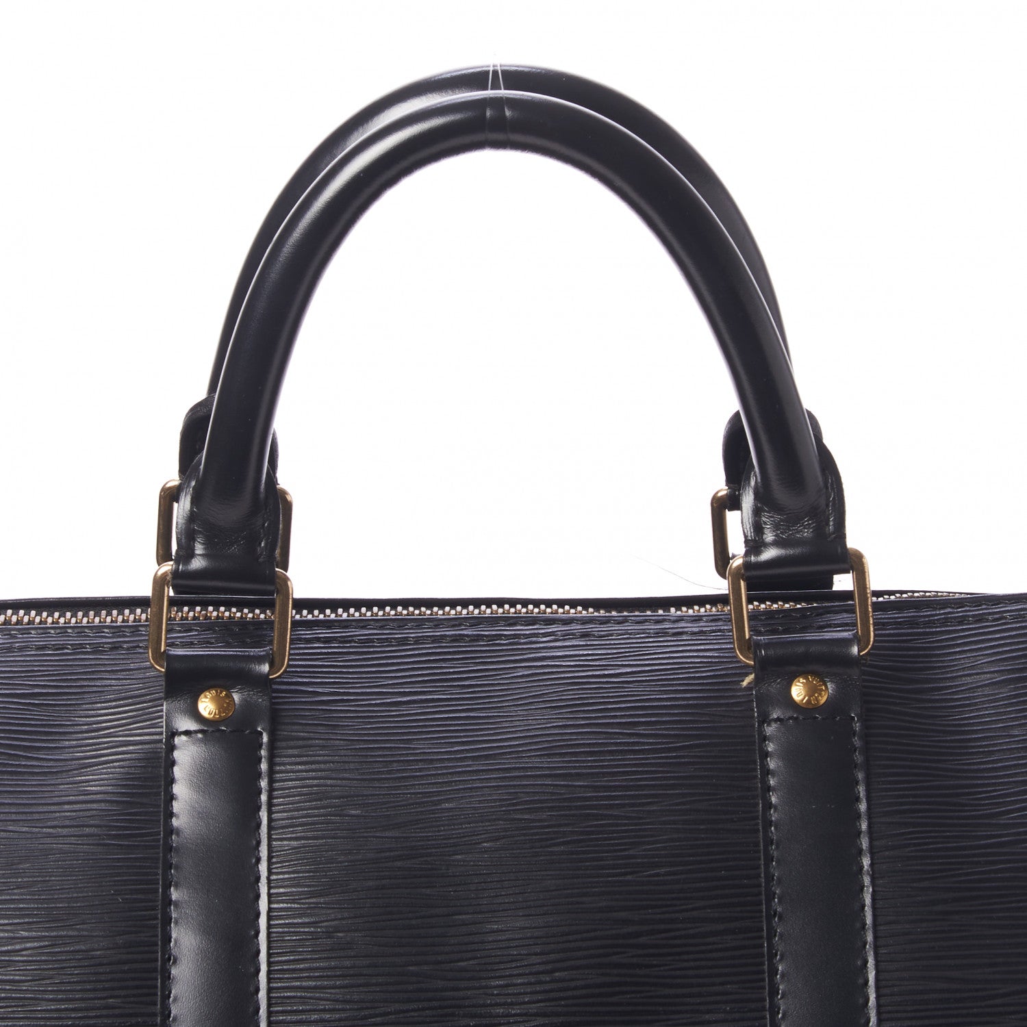 Louis Vuitton Epi Keepall 50 Black 8 of 9
