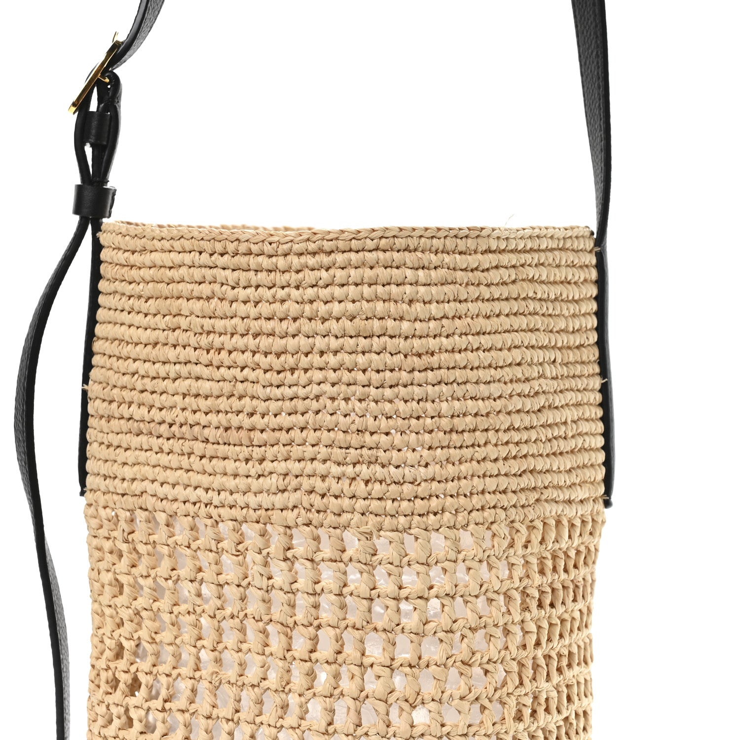 Khaite Raffia Small Billie Bucket Bag Natural 7 of 10