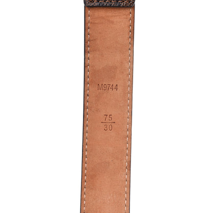 Louis Vuitton Damier Ebene Mini 25mm Belt 75 30 3 of 10