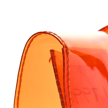 Hermes Vinyl Souvenir De L'Exposition Kelly Orange 9 of 12