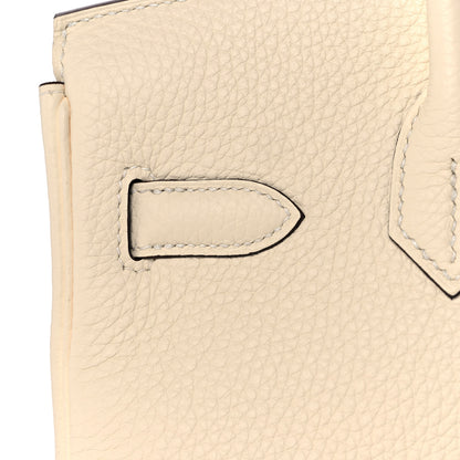 Hermes Taurillon Clemence Birkin 30 Nata 14 of 36