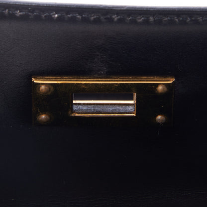 Hermes Box Kelly Sellier 28 Black 26 of 36