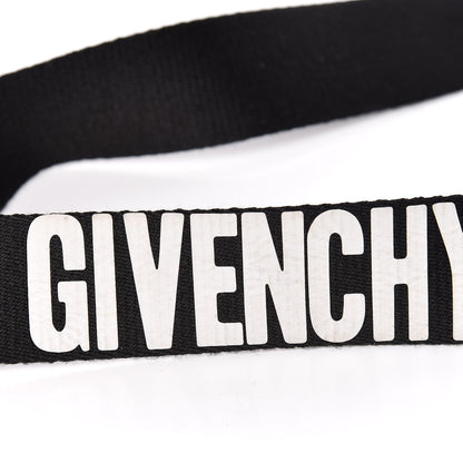 Givenchy Calfskin Mini Pandora Box Logo Strap Crossbody Bag Black 10 of 13