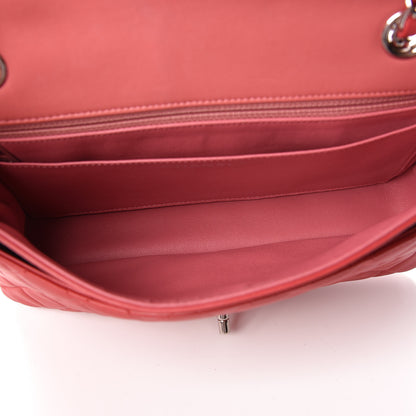 Chanel Lambskin Quilted Tri-Color Medium Valentine Charms Single Flap Pink 5 of 11