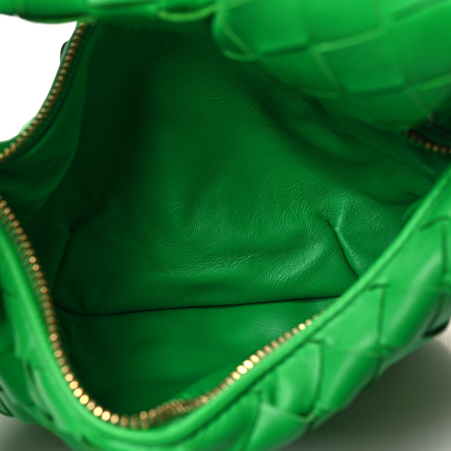 BOTTEGA VENETA Nappa Intrecciato Mini Jodie Grass