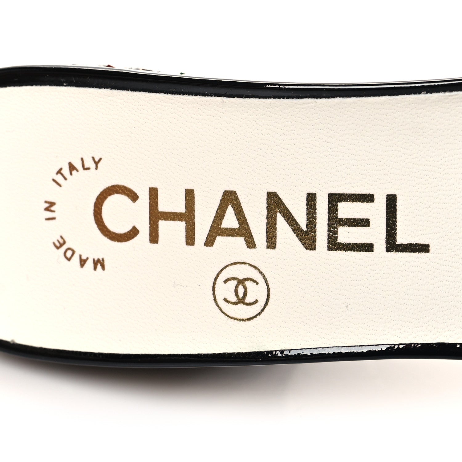 Chanel Glitter Ankle Strap Sandals 37 Multicolor 8 of 9