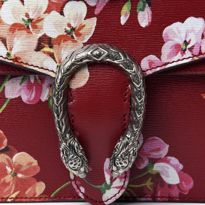 Gucci Calfskin Blooms Print Small Dionysus Shoulder Bag Romantic Cherry Multicolor 9 of 9