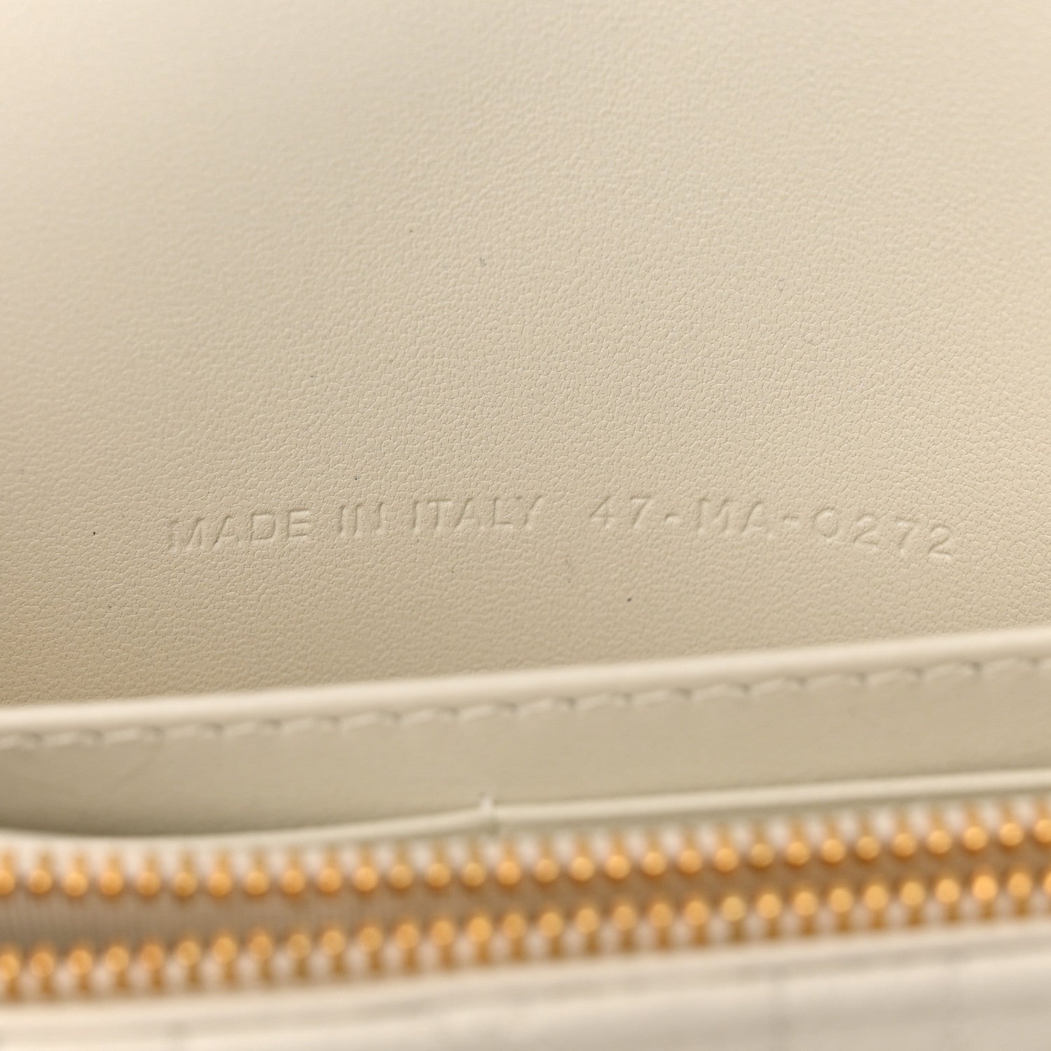 Christian Dior Supple Calfskin Caro Pouch with Chain Latte 7 of 12