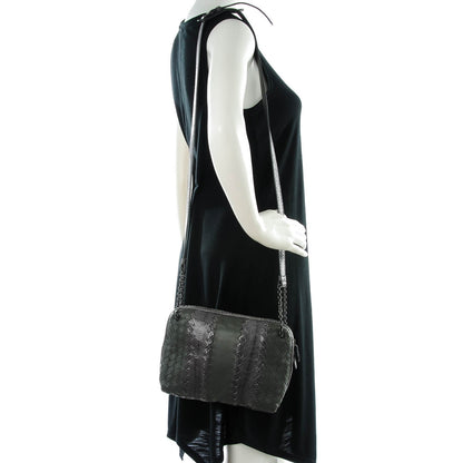 Bottega Veneta Nappa Intrecciato Ayers Crossbody Messenger New Light Grey 2 of 8