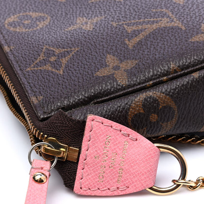 Louis Vuitton Monogram Illustre Mini Pochette Accessories Rose 4 of 4