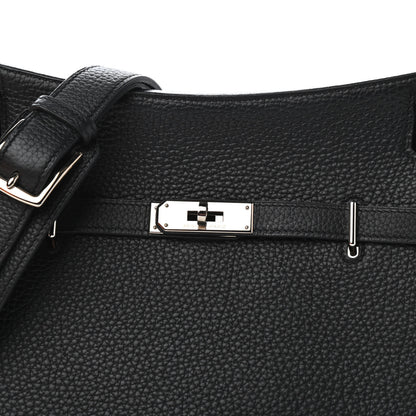 Hermes Taurillon Clemence Jypsiere 28 Black 9 of 10