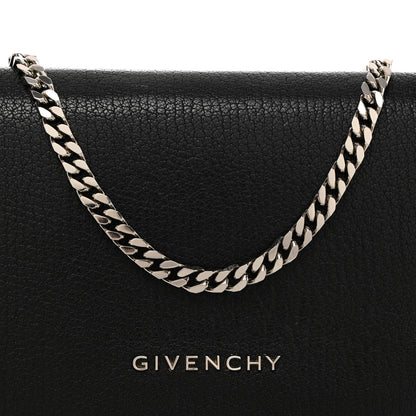 Givenchy Sugar Goatskin Pandora Chain Wallet Black 7 of 10