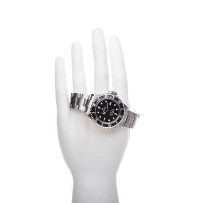 Rolex Stainless Steel 40mm Sea-Dweller Oyster Perpetual Watch Black 16600 2 of 6