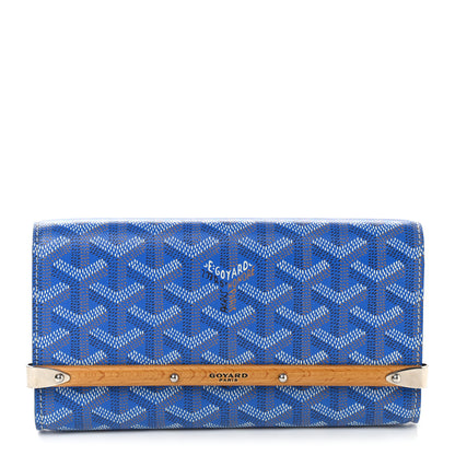 Goyard Goyardine Monte Carlo Bois Clutch Sky Blue 2 of 8