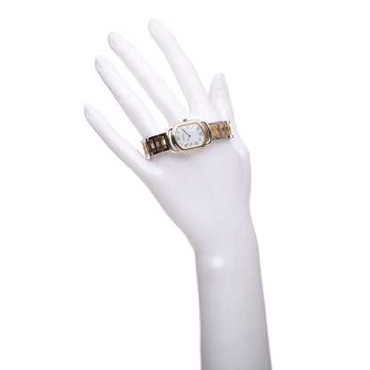 Hermes Stainless Steel 20mm Rallye Quartz Watch Gold 2 of 8