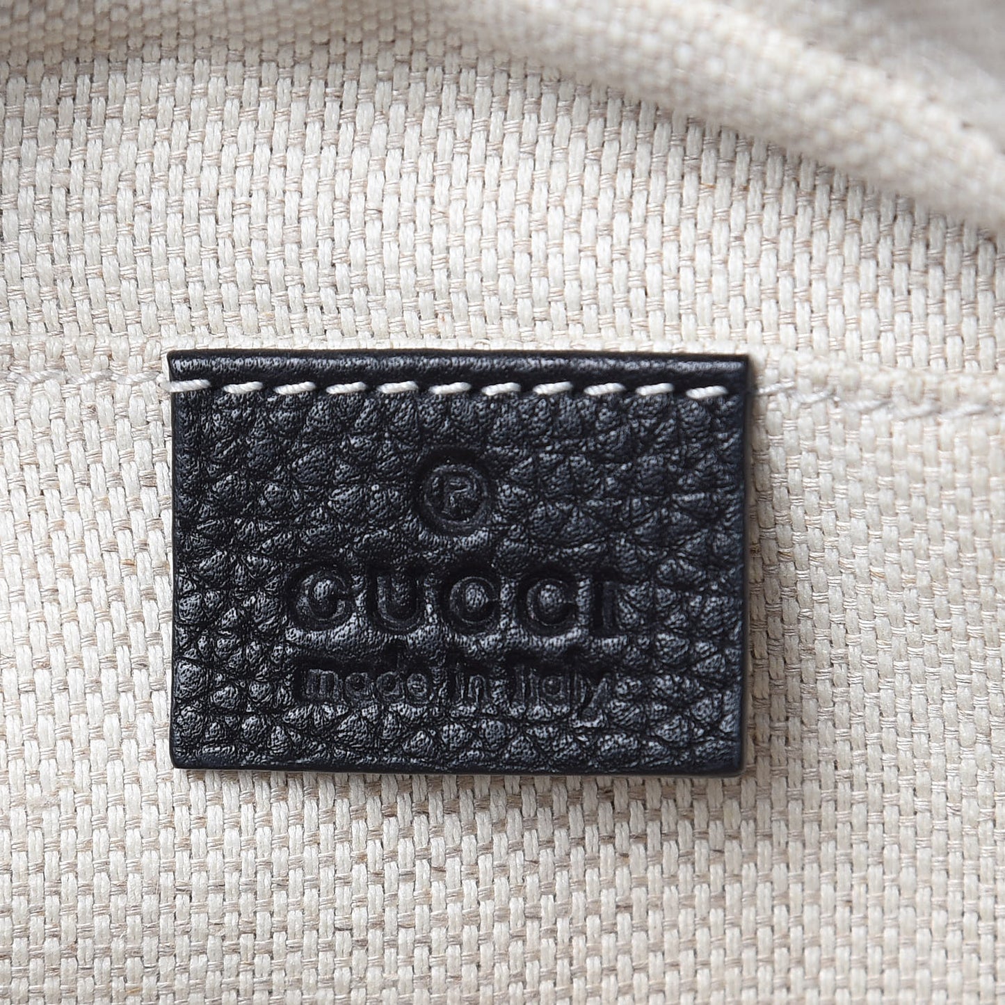 Pebbled Calfskin Small Soho Disco Bag Black