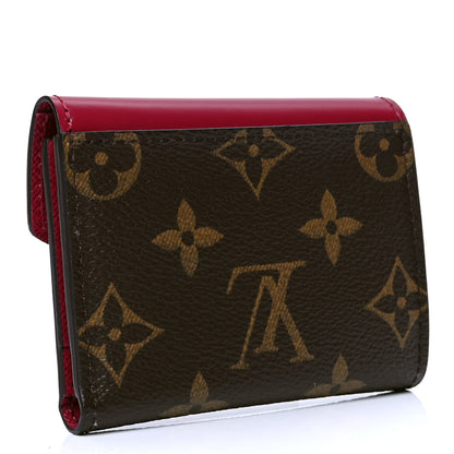 Louis Vuitton Monogram Zoe Wallet Fuchsia 2 of 4