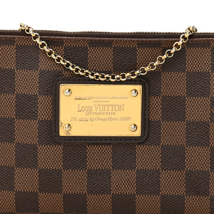 Louis Vuitton Damier Ebene Eva Clutch 7 of 11