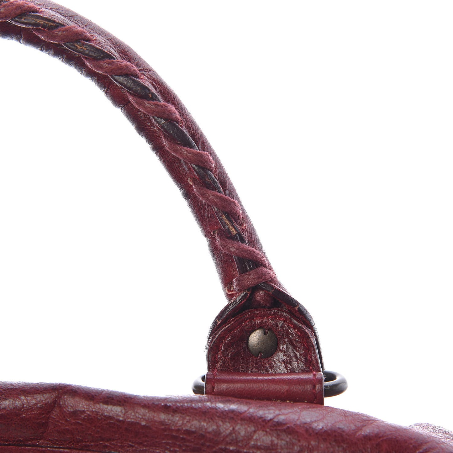 Chevre Classic Hardware Twiggy Rouge Grenat