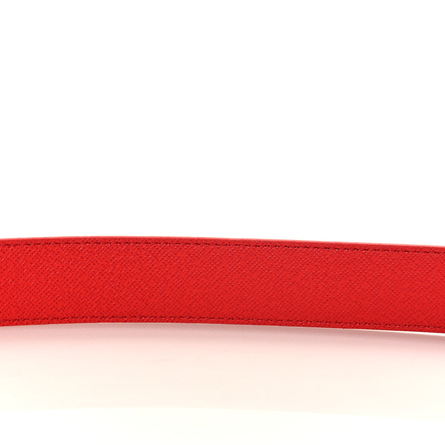 Calfskin Monogram 30mm LV Initiales Reversible Belt 75 30 Coquelicot