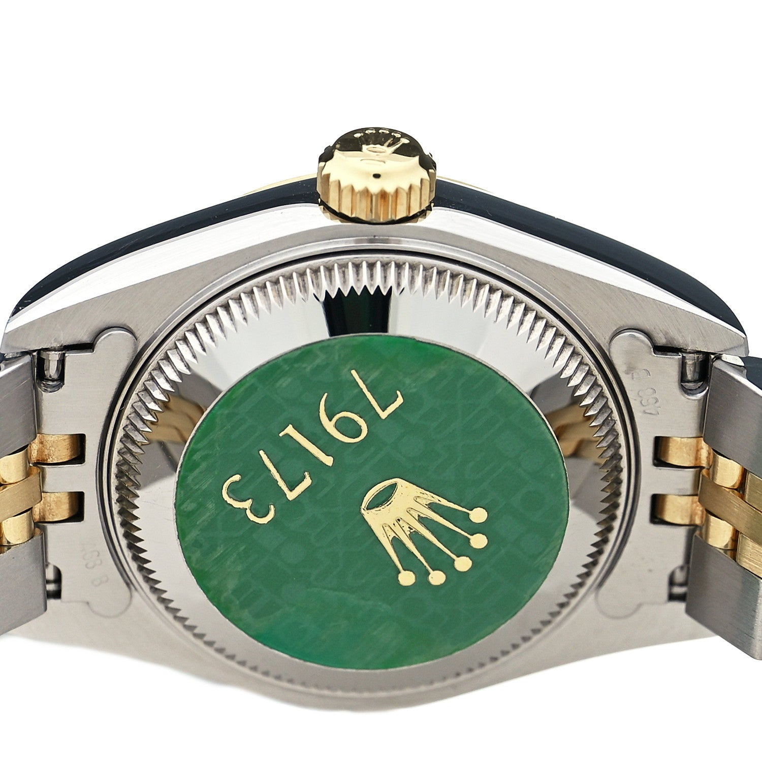 Rolex Stainless Steel 18K Yellow Gold 26mm Oyster Perpetual Datejust Watch Champagne 79173 7 of 8