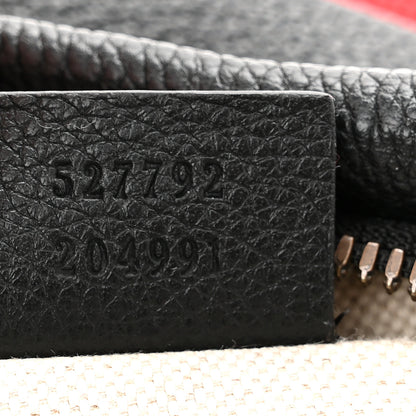 Gucci Grained Calfskin Small Logo Belt Bag Black 7 of 10