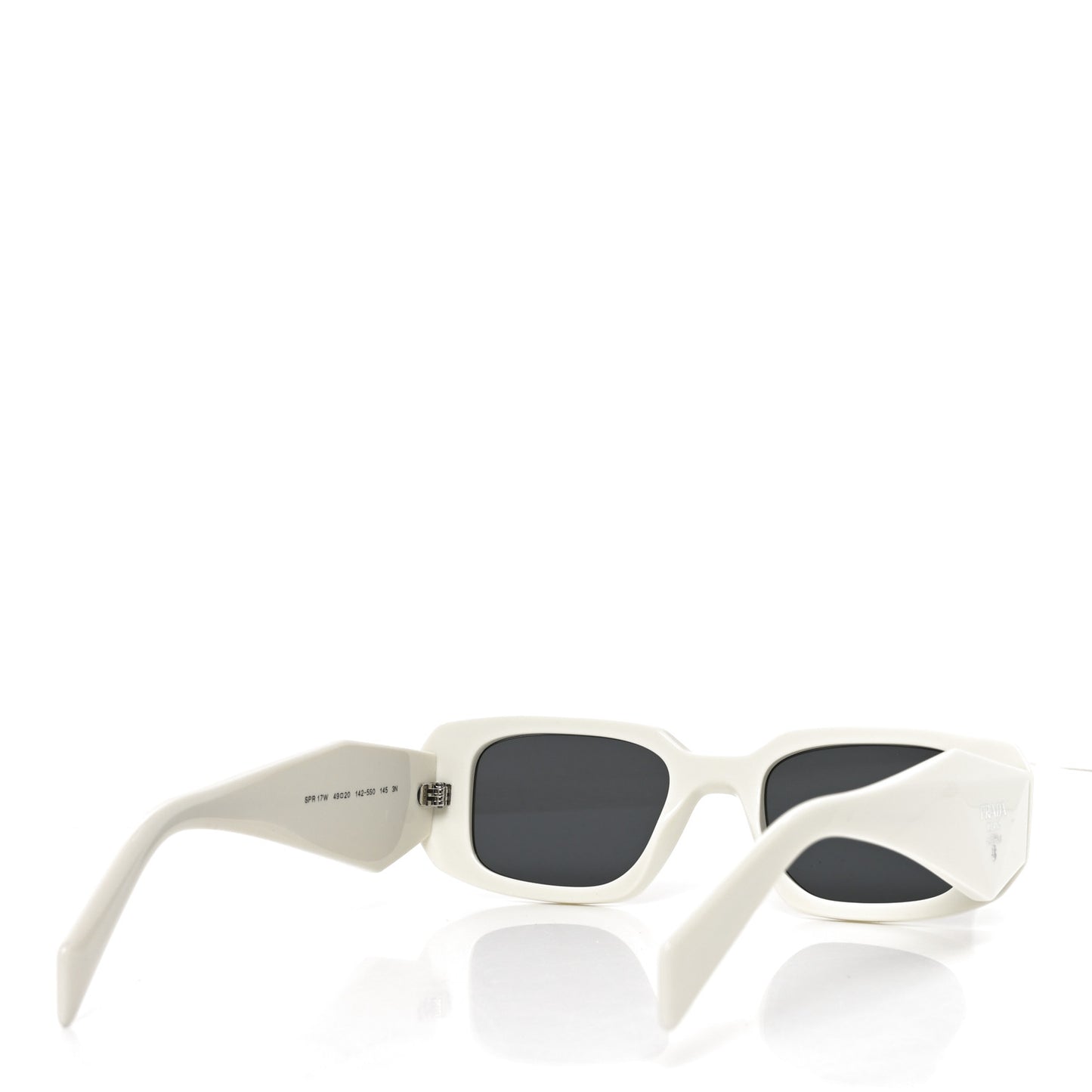 Acetate Symbole Sunglasses SPR 17W White White