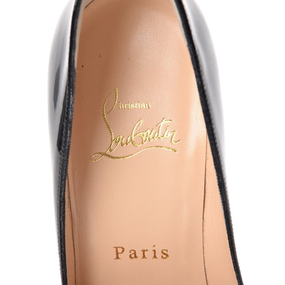 Christian Louboutin Patent Pigalle Follies 100 Pumps 36 Black 7 of 8